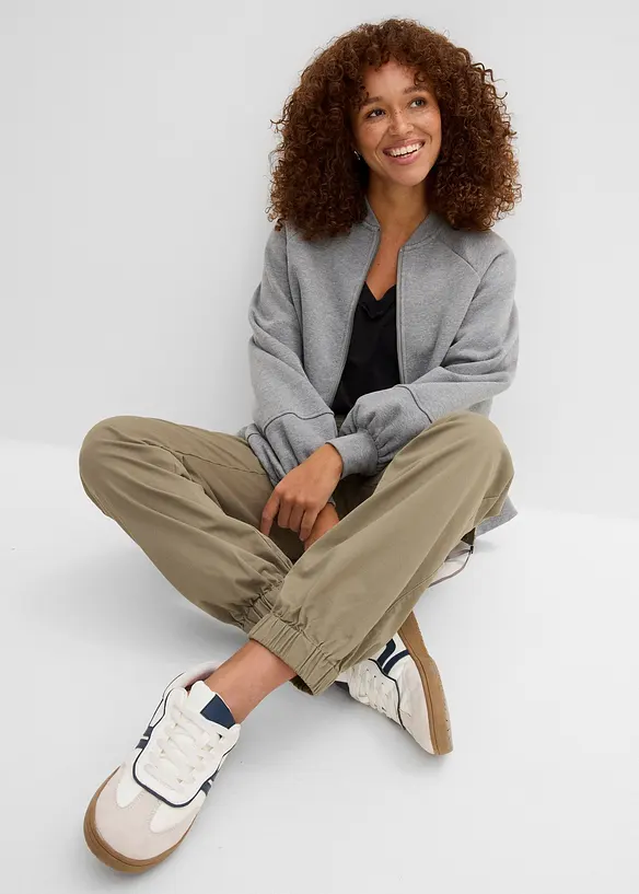 Cargo-Hose aus Baumwolle mit Stretch, bonprix