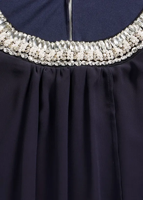 Robe de qualit&eacute; avec application, bonprix