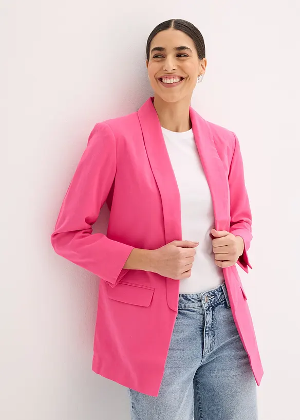 Longblazer aus Viskose-Mix, bonprix