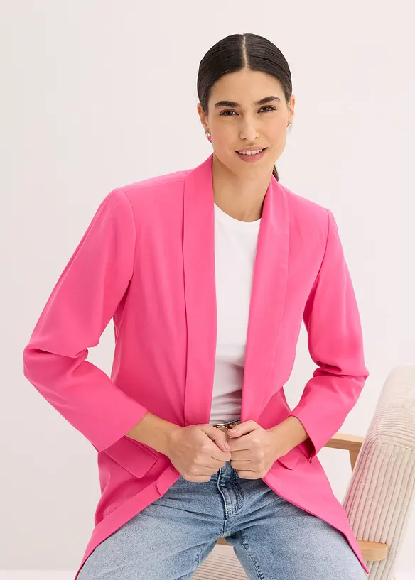 Longblazer aus Viskose-Mix, bonprix