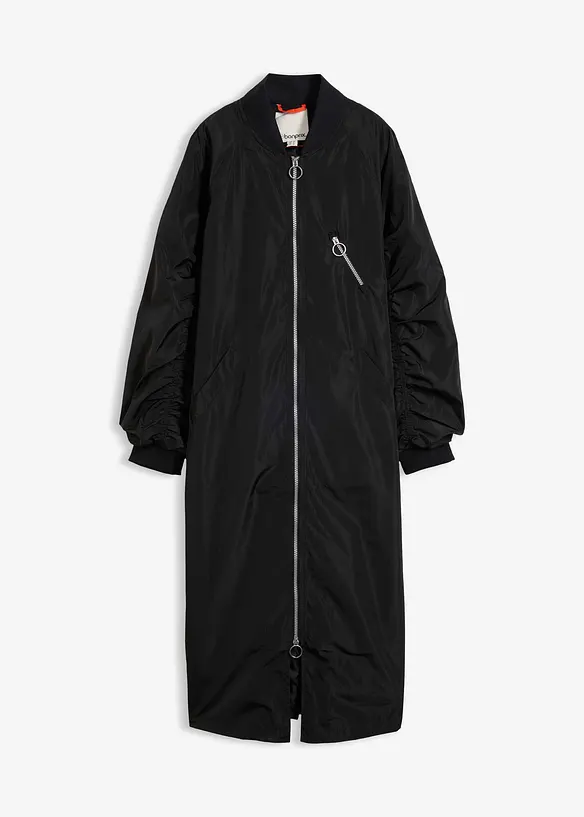 Manteau l&eacute;ger avec col en bord-c&ocirc;tes, bonprix