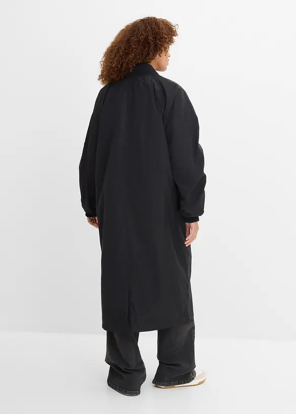 Manteau l&eacute;ger avec col en bord-c&ocirc;tes, bonprix