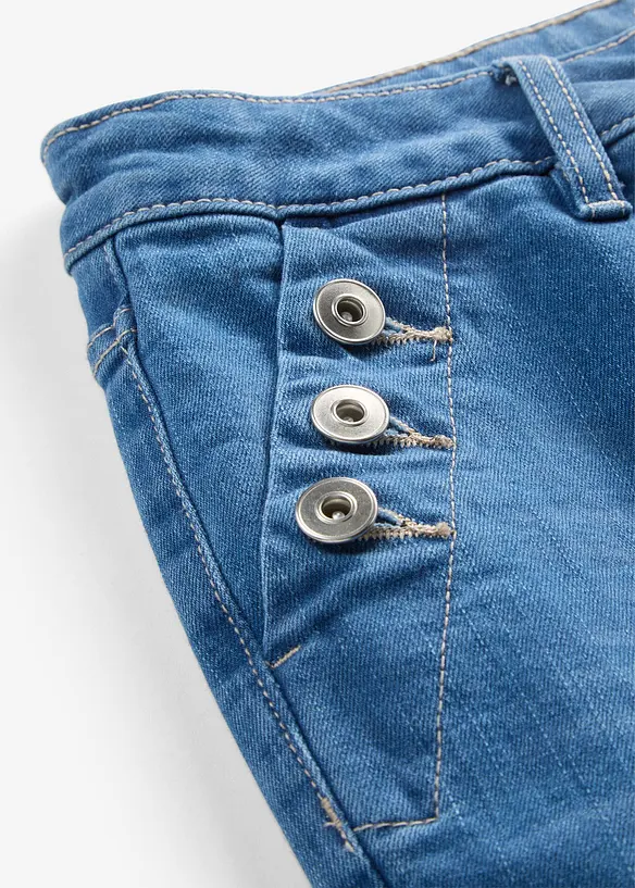 Jean bootcut, taille mi-haute, bonprix