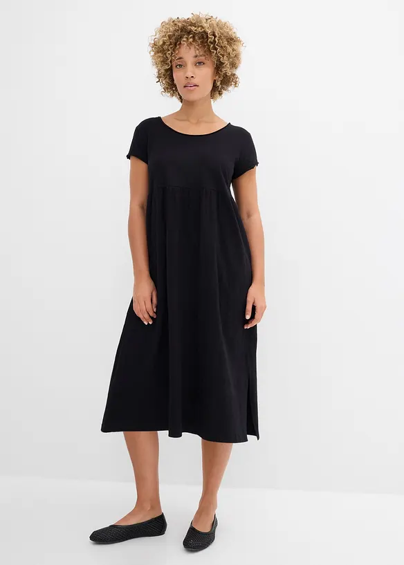 Midikleid aus reiner Bio-Baumwolle, bonprix