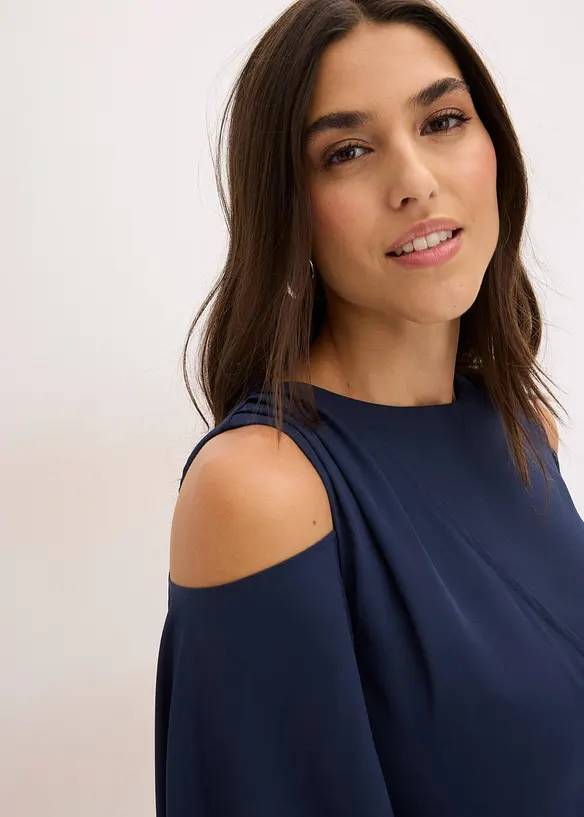 Robe &agrave; col Bardot, bonprix