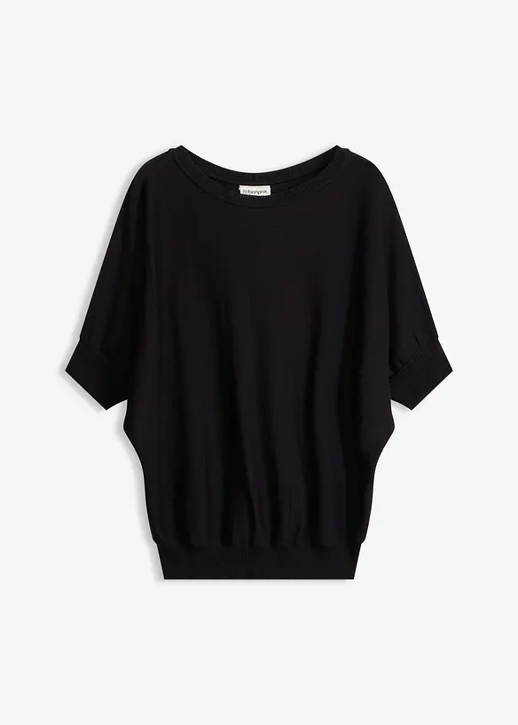 Feinstrickpullover aus Baumwoll-Mix, bonprix