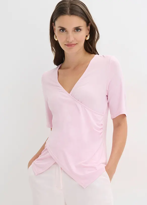 T-shirt doux en viscose extensible, bonprix
