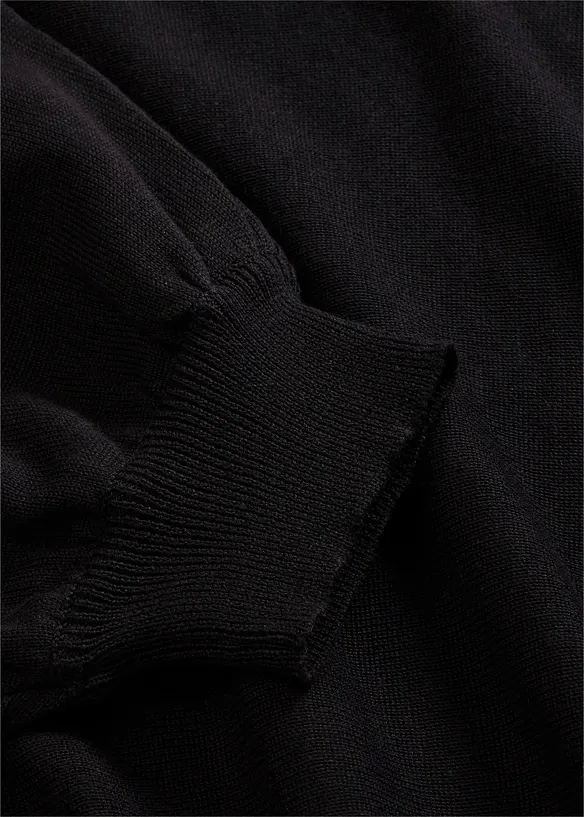 Feinstrickpullover aus Baumwoll-Mix, bonprix