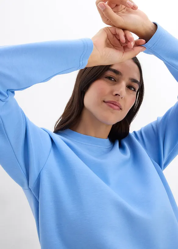 Sweatshirt aus reiner Baumwolle, bonprix