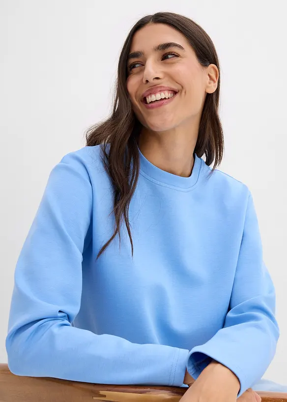 Sweatshirt aus reiner Baumwolle, bonprix