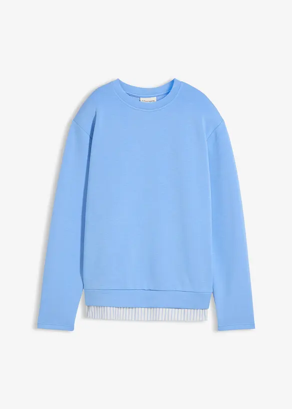 Sweatshirt aus reiner Baumwolle, bonprix