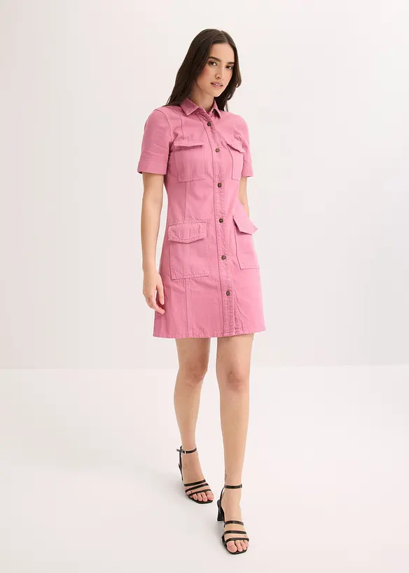 Minikleid aus reiner Baumwolle, bonprix