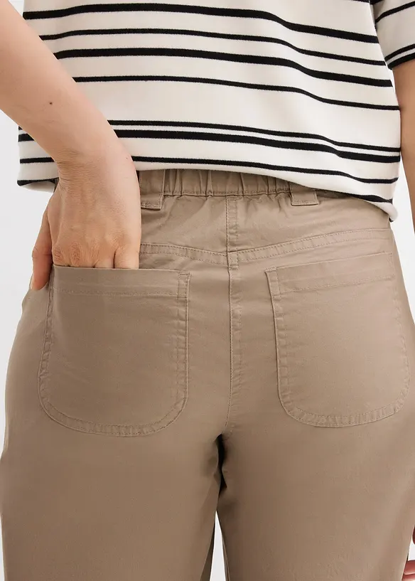 Wide Leg Hose, High Waist, Bequembund, bonprix