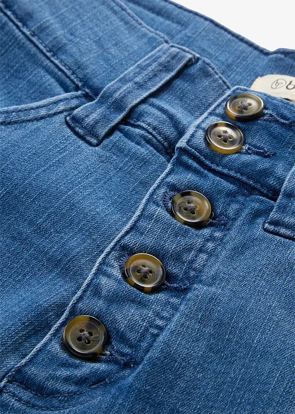 Straight-Jeans High Waist, Stretch, bonprix