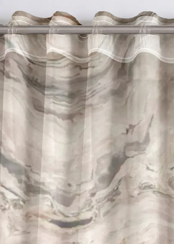 Gardine mit Druck (1er Pack), bonprix