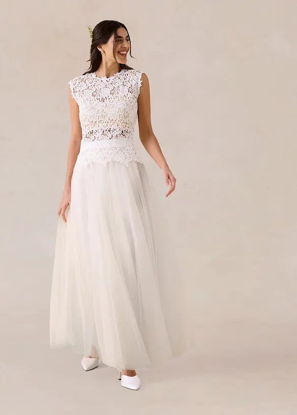 Top en dentelle, bonprix