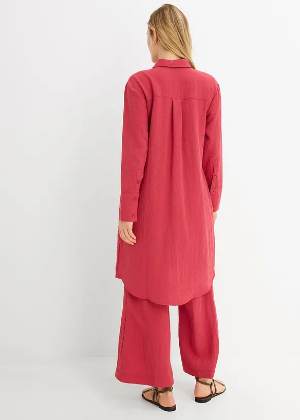 Chemisier long et doux, viscose majoritaire, bonprix