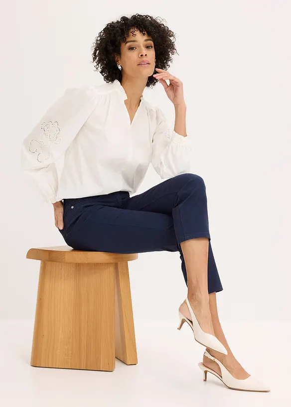 Pantalon extensible 7/8, bonprix