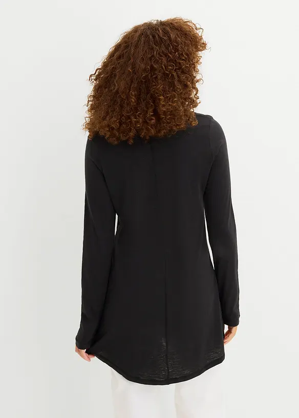 Langarmshirt aus reiner Baumwolle, bonprix