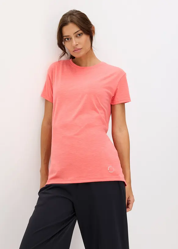 Lot de 2 T-shirts techniques &agrave; s&eacute;chage rapide, bonprix