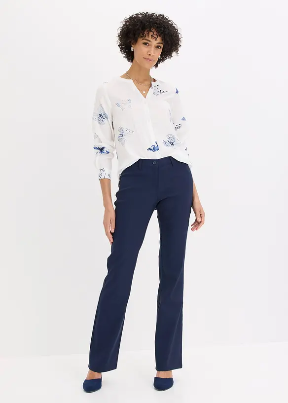 Viskose Bluse bedruckt, bonprix