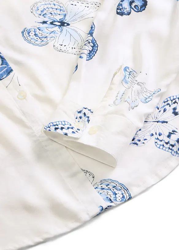 Viskose Bluse bedruckt, bonprix