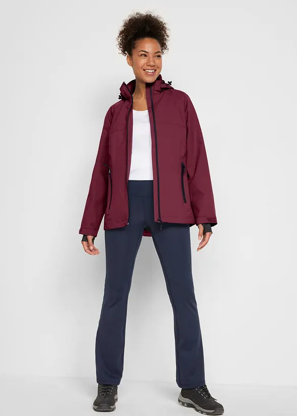 Wasserdichte Funktions-Jacke mit reflektierenden Details, bonprix