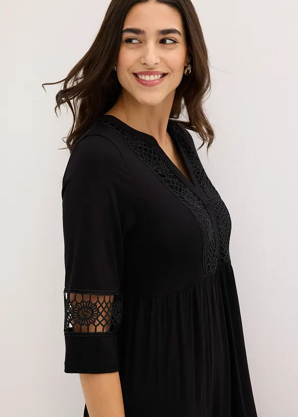Tunika-Kleid aus softer Viskose, bonprix