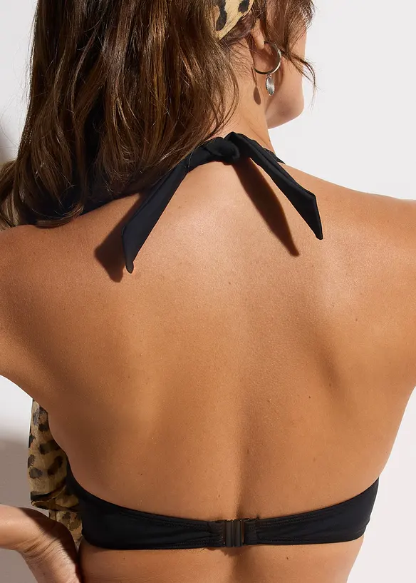 Neckholder-Bikinioberteil mit V-Ausschnitt, bonprix