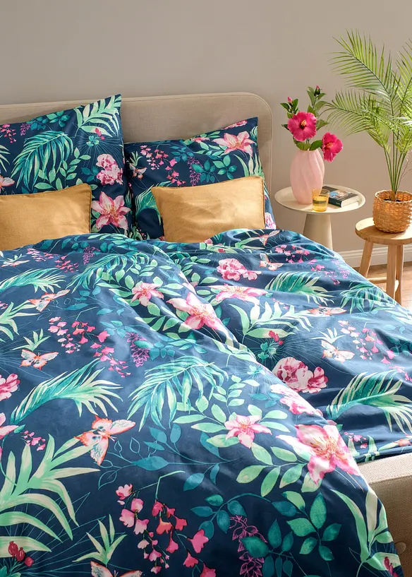 Baumwollmix-Bettw&auml;sche, bonprix