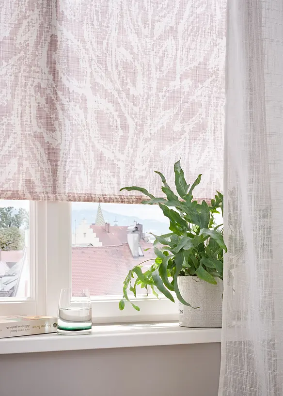 Sichtschutzrollo mit Druck, bonprix