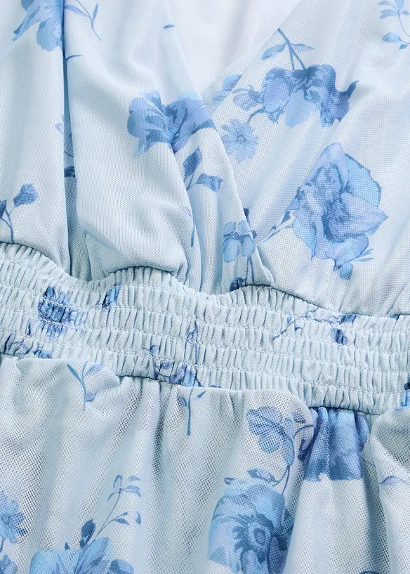 Robe midi en mesh doux, bonprix