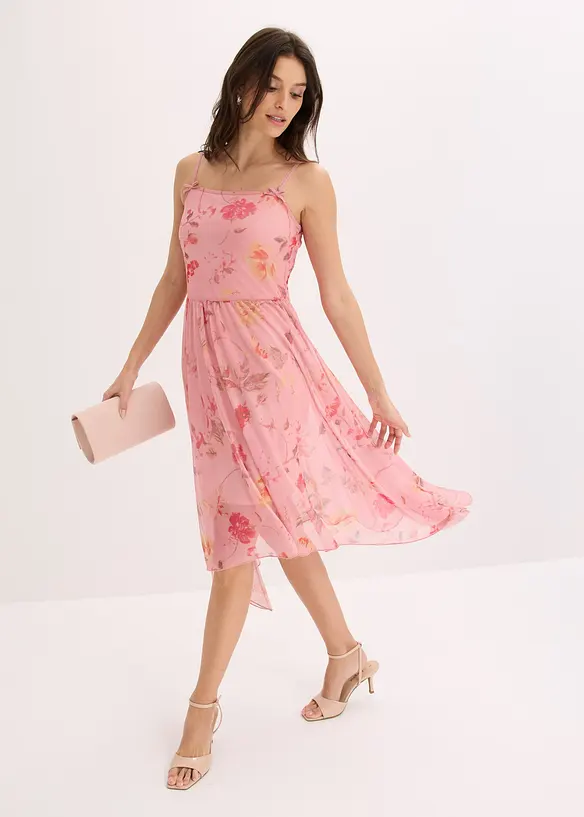 Robe en jersey mesh d&eacute;licat, bonprix