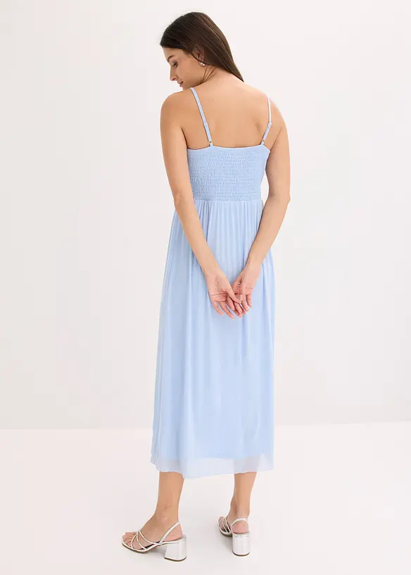 Robe en jersey mesh d&eacute;licat, bonprix