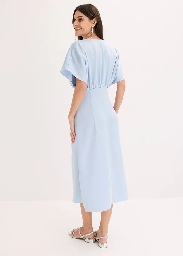 Robe longue en satin brillant, bonprix