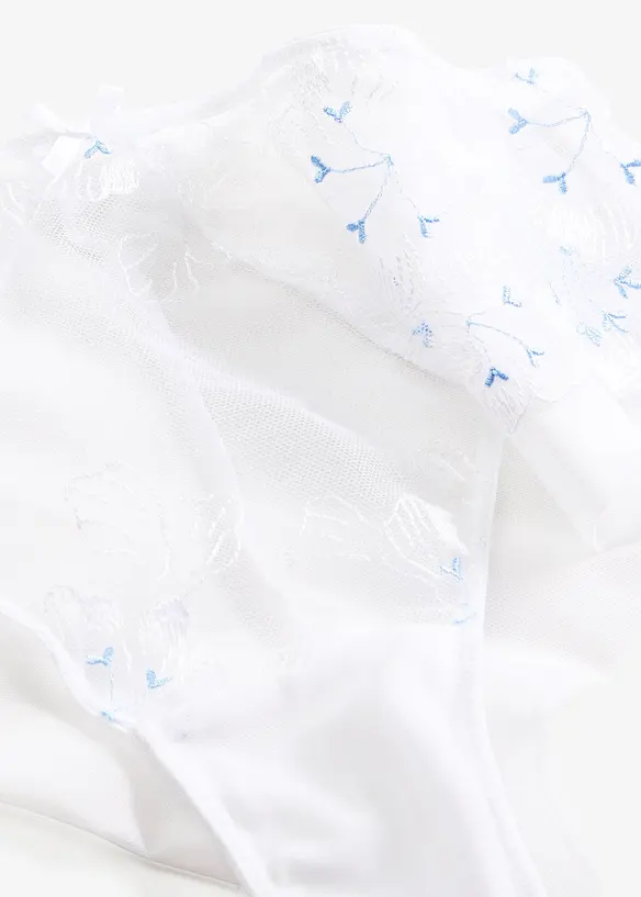 Slip br&eacute;silien &agrave; broderies, bonprix