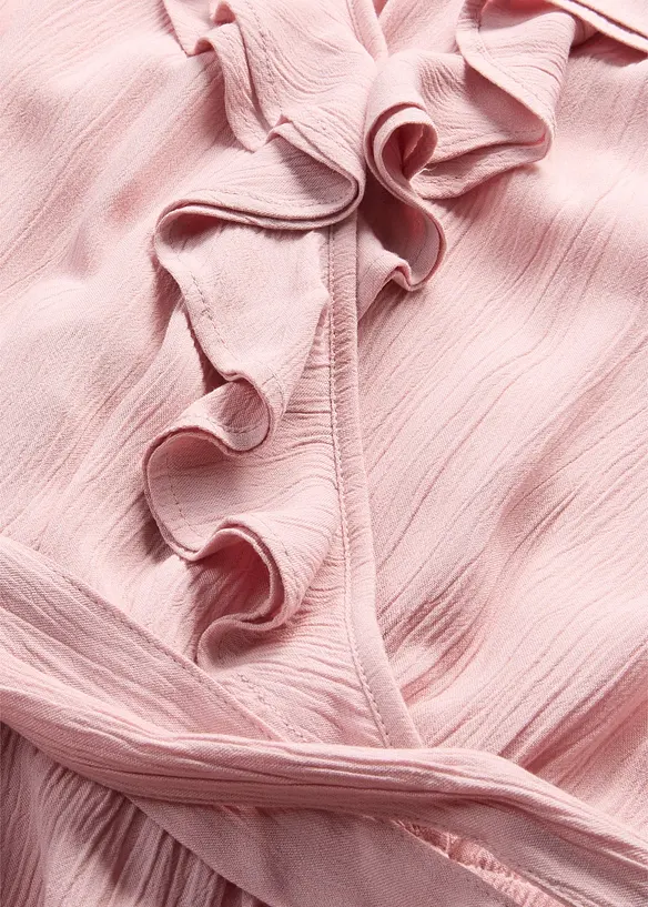 Jumpsuit aus strukturiertem Crinkle, bonprix