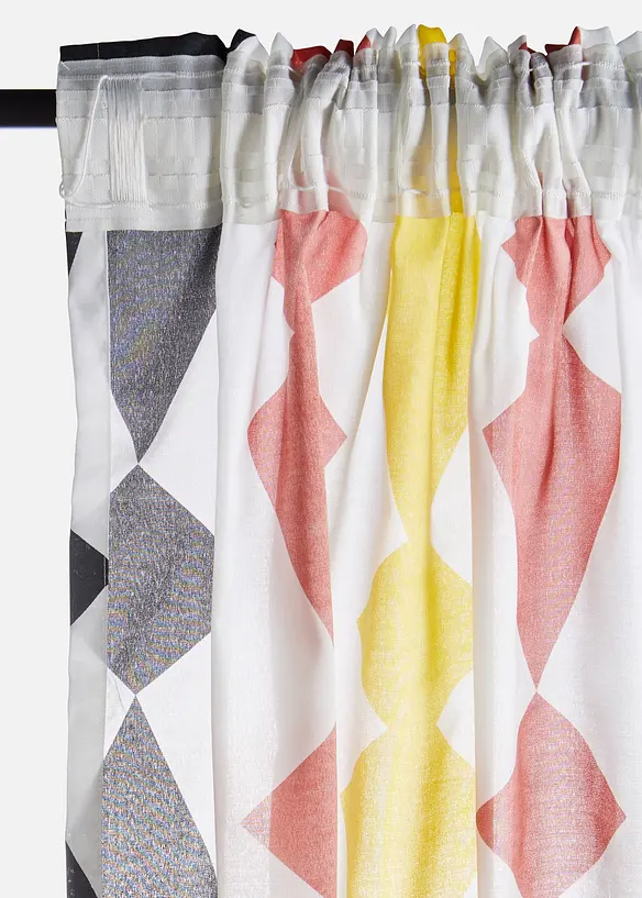 Gardine aus recyceltem Polyester (1er Pack), bonprix