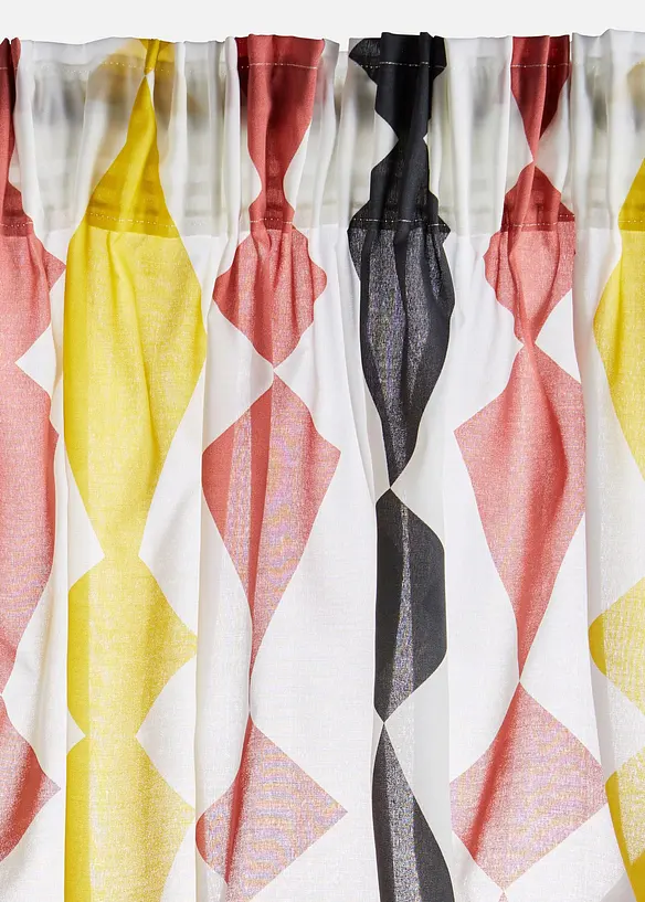 Gardine aus recyceltem Polyester (1er Pack), bonprix