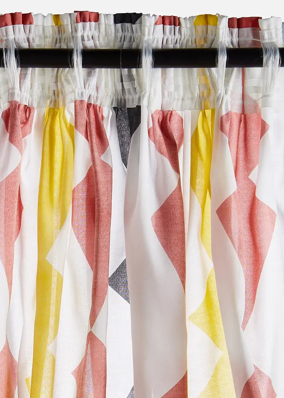 Gardine aus recyceltem Polyester (1er Pack), bonprix