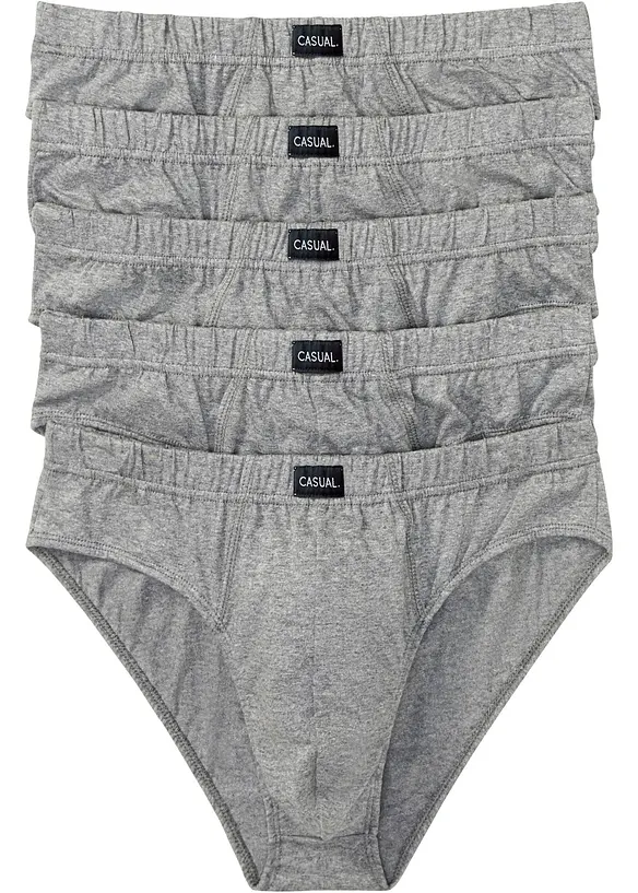 Lot de 5 slips maxi coton, bonprix