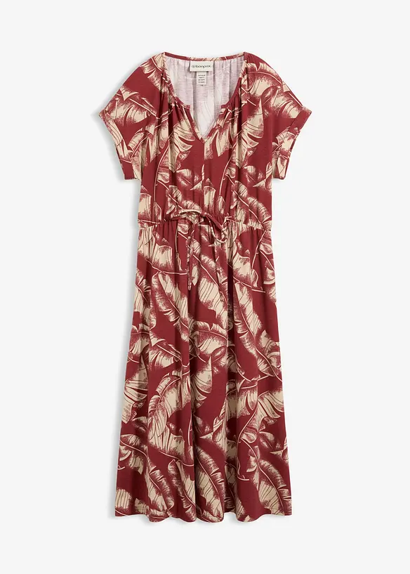 Jerseykleid aus flie&szlig;endem Viskose-Mix, bonprix