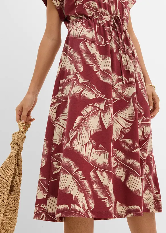 Jerseykleid aus flie&szlig;endem Viskose-Mix, bonprix