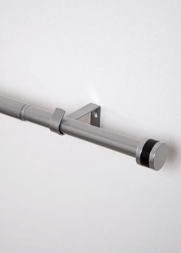 Tringle &agrave; rideaux extensible avec embout, bonprix