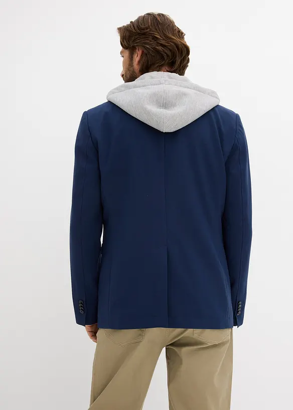 Veste de costume avec capuche amovible, bonprix