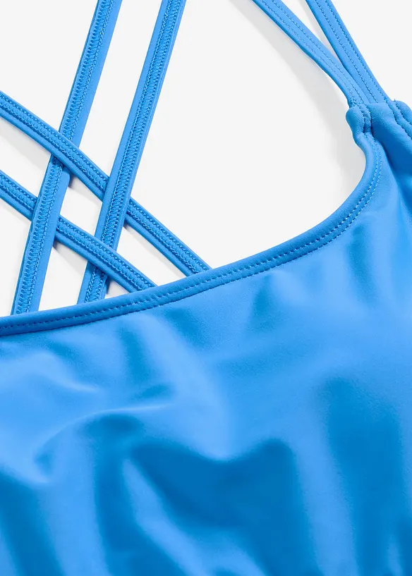 Haut de maillot brassi&egrave;re &agrave; bretelles crois&eacute;es, bonprix