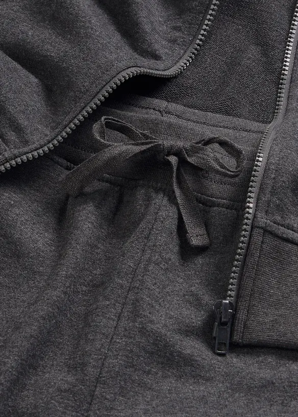 Ensemble d&rsquo;int&eacute;rieur en sweat avec short, bonprix