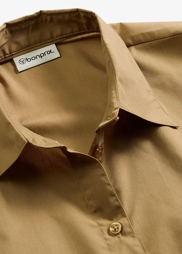 Kurzarmbluse aus Popeline, bonprix