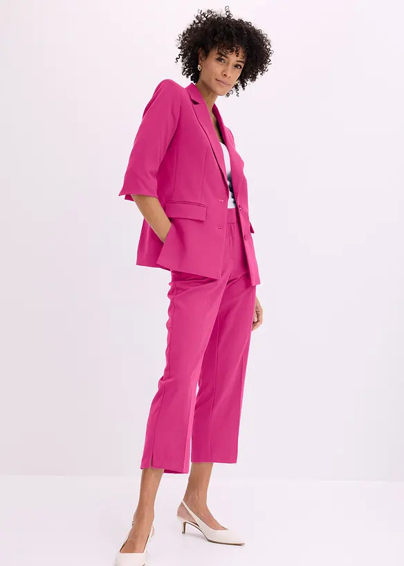 Blazer tendance &agrave; &eacute;paulettes, bonprix
