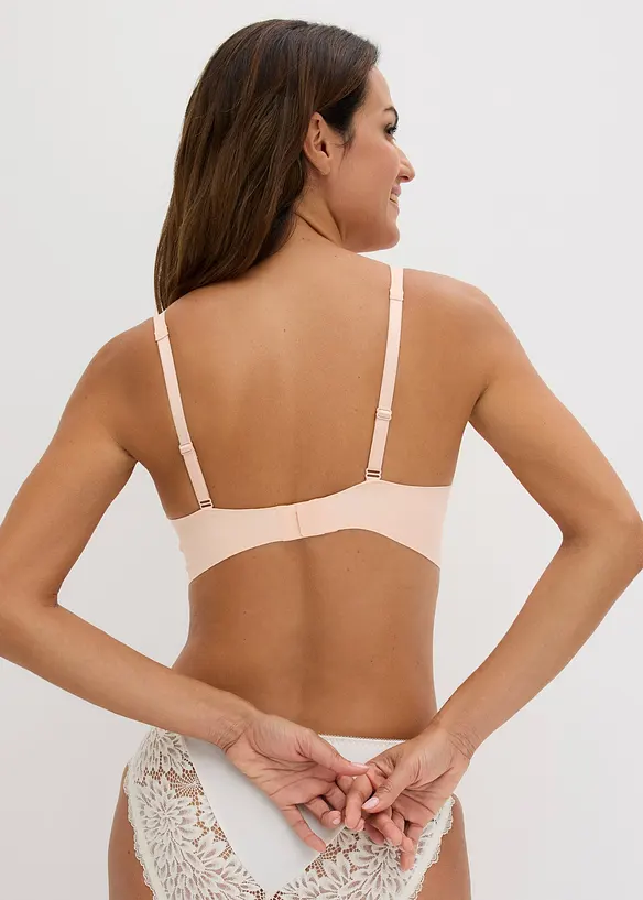 Wattierter Feel Comfort Lasercut BH ohne B&uuml;gel&nbsp;, bonprix